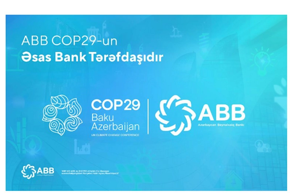 ABB COP29-un əsas bank tərəfdaşıdır!