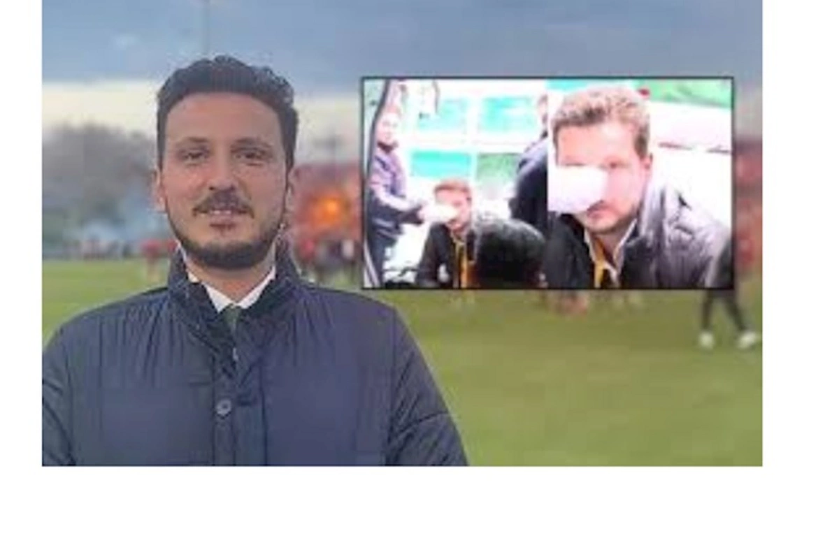 Derbidən sonra dava: Beşiktaş prezidentinin mühafizəçisi jurnalistin burnunu sındırdı — VİDEO