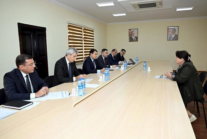 Mədəniyyət naziri Ağcabədidə vətəndaşlarla görüşüb — FOTOLAR