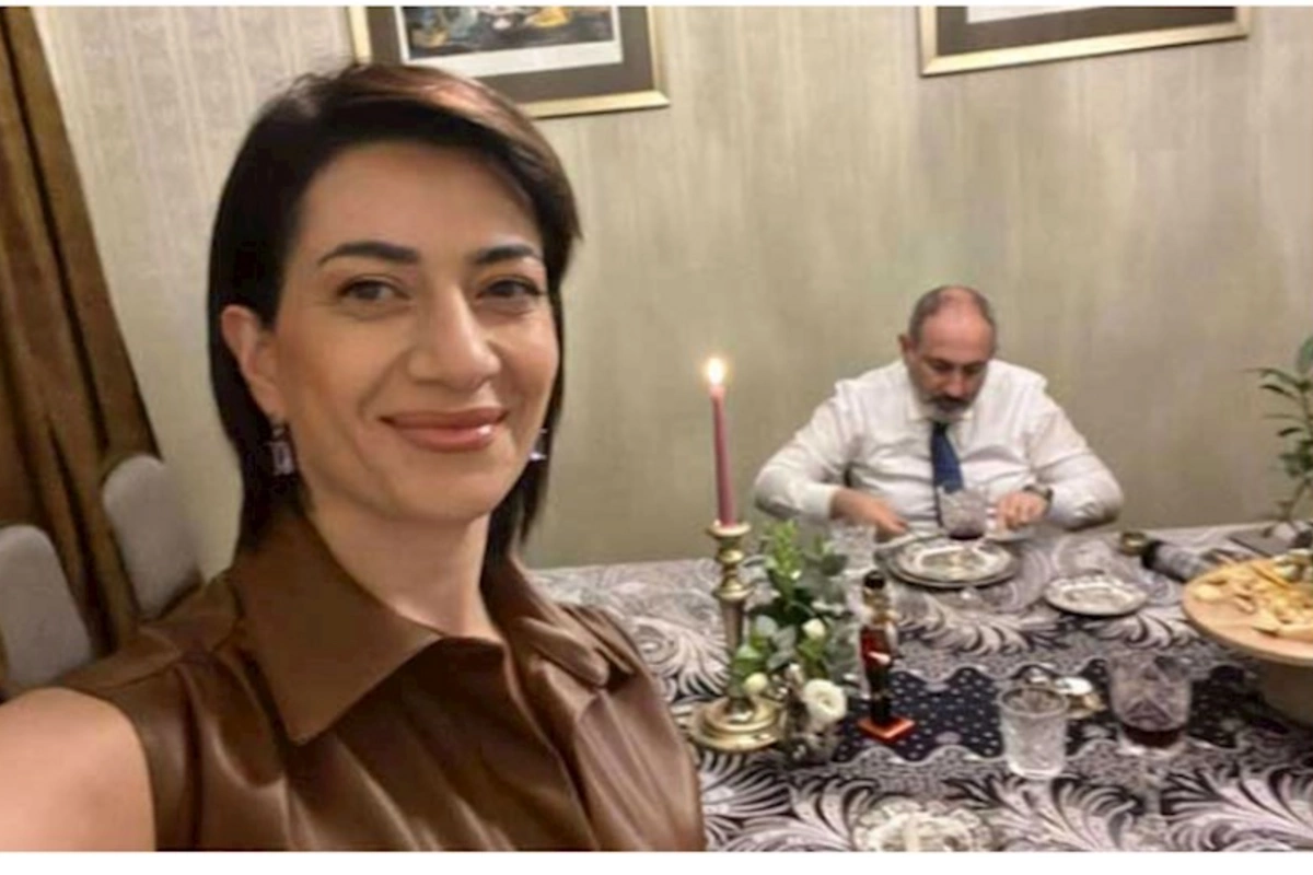 Paşinyanın həyat yoldaşı 1 milyonluq şam yeməyi təşkil edir