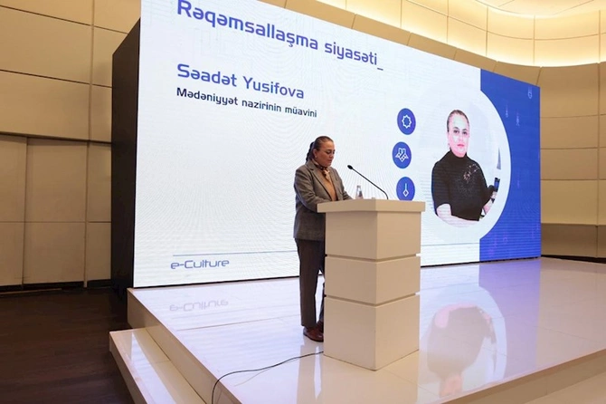 “e-Culture” rəqəmsal idarəetmə modeli ilə bağlı təqdimat keçirildi — FOTOLAR