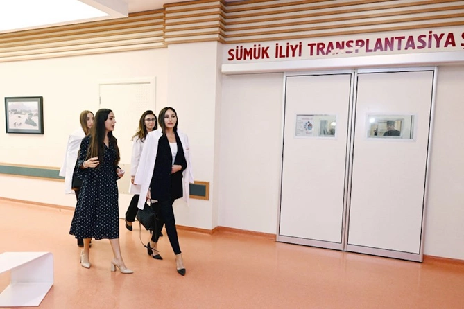 Birinci vitse-prezident Talassemiya Mərkəzində — FOTOLAR