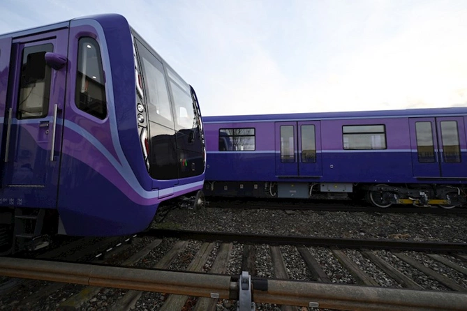 Prezident yeni nəsil metro qatarlarına baxış keçirdi — YENİLƏNDİ (FOTOLAR)