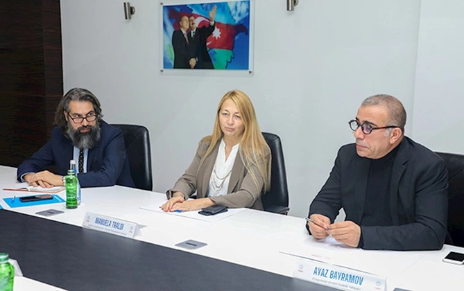 TƏBİB-də yeni əməkdaşlıq istiqamətləri müzakirə olundu — FOTOLAR TƏBİB-də yeni əməkdaşlıq istiqamətləri müzakirə olundu — FOTOLAR