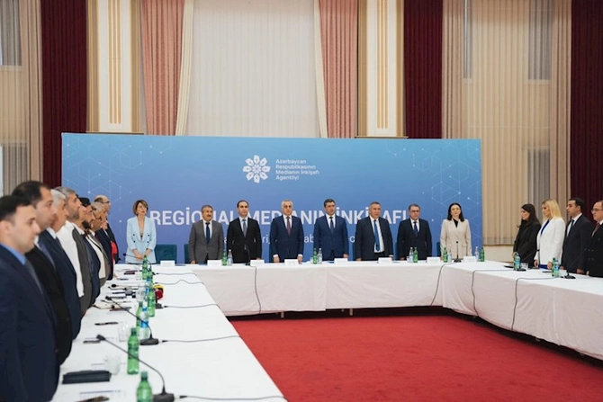 Naxçıvanda “Regional medianın inkişafı” layihəsi çərçivəsində tədbir keçirilib — FOTOLAR