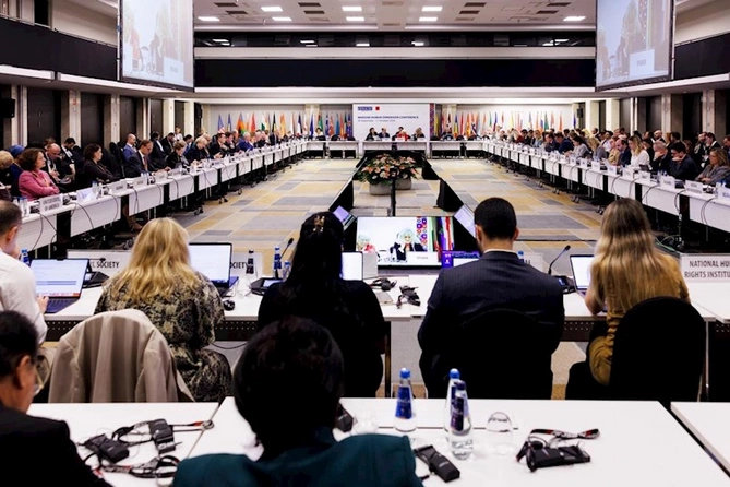 QHT-lərə Dövlət Dəstəyi Agentliyinin icraçı direktoru Aygün Əliyeva Varşava İnsan Ölçüsü Konfransına qatılıb — FOTOLAR