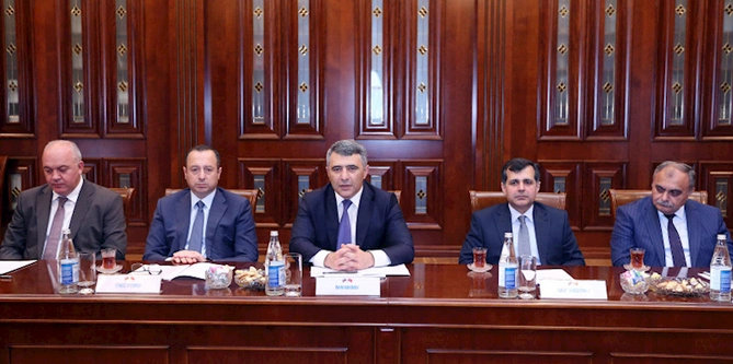 Türkiyənin ədliyyə nazirinin rəhbərlik etdiyi nümayəndə heyəti Ali Məhkəmədə olub — FOTOLAR