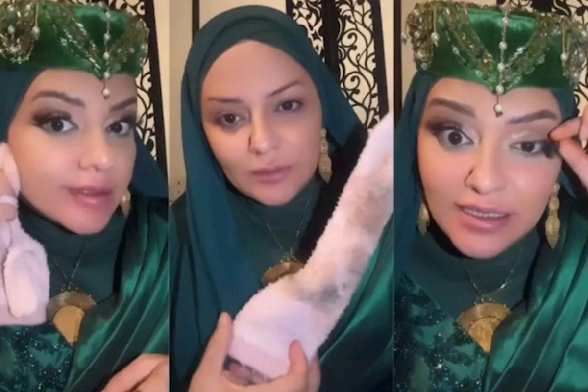 Xuraman kamera önündə makiyajını sildi —VİDEO