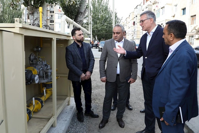 Sumqayıt şəhərində həyata keçirilən pilot layihələr və görüləcək işlər yerində müzakirə edildi — FOTOLAR Sumqayıt şəhərində həyata keçirilən pilot layihələr və görüləcək işlər yerində müzakirə edildi — FOTOLAR