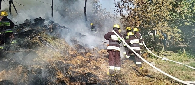 Naxçıvanda taxıl sahələri yanıb — FOTOLAR Naxçıvanda taxıl sahələri yanıb — FOTOLAR