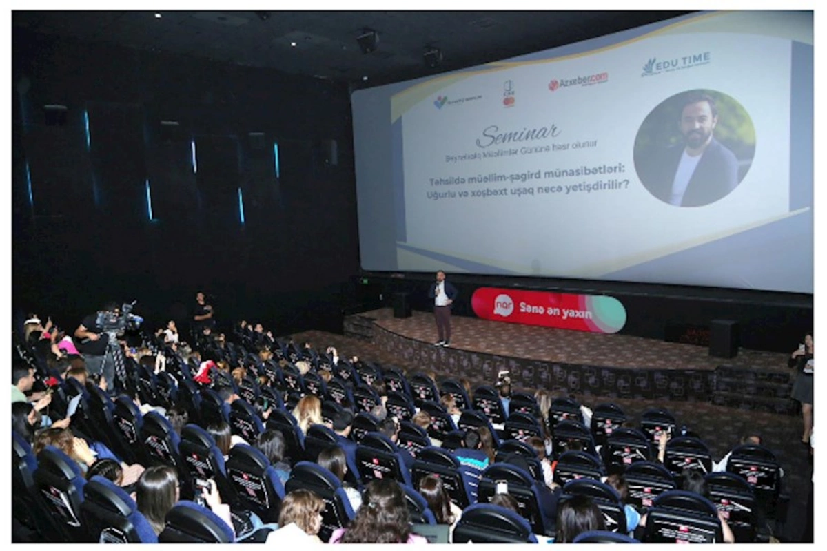 “EduTime”nin təşkilatçılığı ilə Özgür Bolatın seminarı keçirildi — FOTOLAR