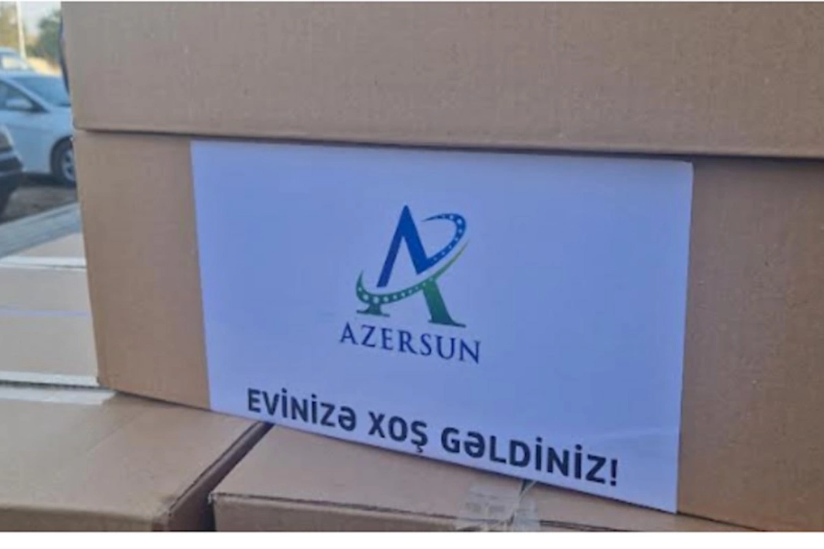 “Azərsun Holdinq” Cəbrayıla köçən ailələrə sovqat hədiyyə edib