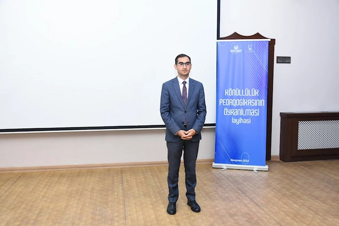 “Könüllülük pedaqogikasının öyrənilməsi” layihəsi çərçivəsində növbəti seminar keçirilib —FOTOLAR