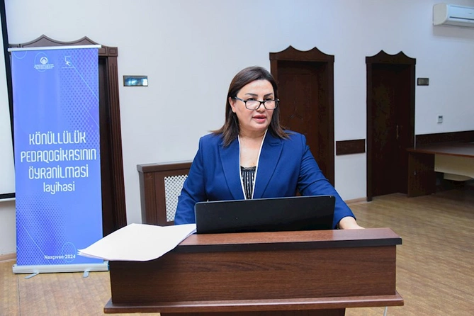 “Könüllülük pedaqogikasının öyrənilməsi” layihəsi çərçivəsində növbəti seminar keçirilib —FOTOLAR