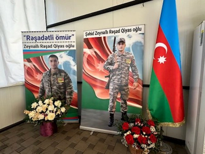 Vətən müharibəsi şəhidi Rəşad Zeynallının anım günü keçrilib — FOTOLAR Vətən müharibəsi şəhidi Rəşad Zeynallının anım günü keçrilib — FOTOLAR