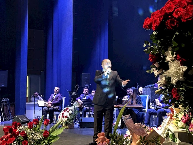 Gəncə və gəncəlilər layihəsində Şahnaz Haşımovanın yaradıcılıq gecəsi baş tutub — FOTOLAR