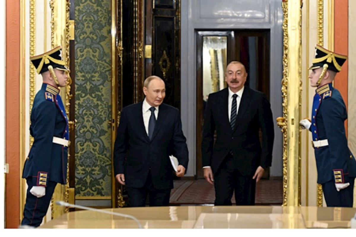 Moskvada İlham Əliyevin Vladimir Putinlə görüşü olub — YENİLƏNDİ (VİDEO/FOTOLAR)