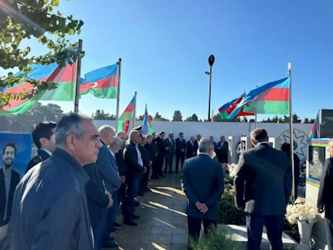 Vətən müharibəsi şəhidi Rəşad Zeynallının anım günü keçrilib — FOTOLAR Vətən müharibəsi şəhidi Rəşad Zeynallının anım günü keçrilib — FOTOLAR