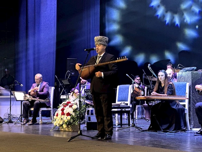 Gəncə və gəncəlilər layihəsində Şahnaz Haşımovanın yaradıcılıq gecəsi baş tutub — FOTOLAR