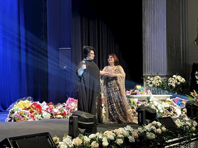 Gəncə və gəncəlilər layihəsində Şahnaz Haşımovanın yaradıcılıq gecəsi baş tutub — FOTOLAR