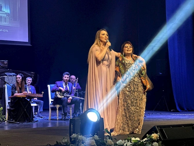 Gəncə və gəncəlilər layihəsində Şahnaz Haşımovanın yaradıcılıq gecəsi baş tutub — FOTOLAR