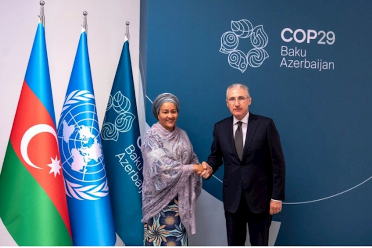 COP29-un prezidenti BMT baş katibinin müavini ilə görüşdü