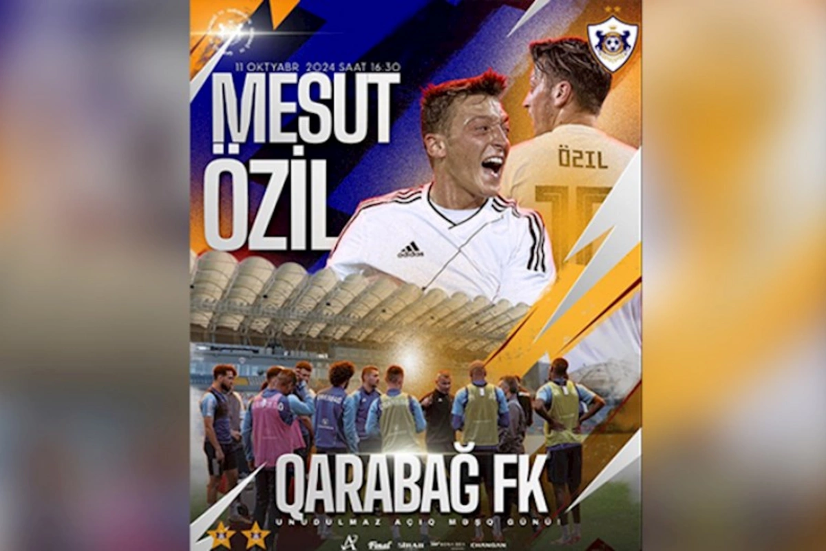 Mesut Özil Bakıya gəlir — “Qarabağ”ı izləyəcək