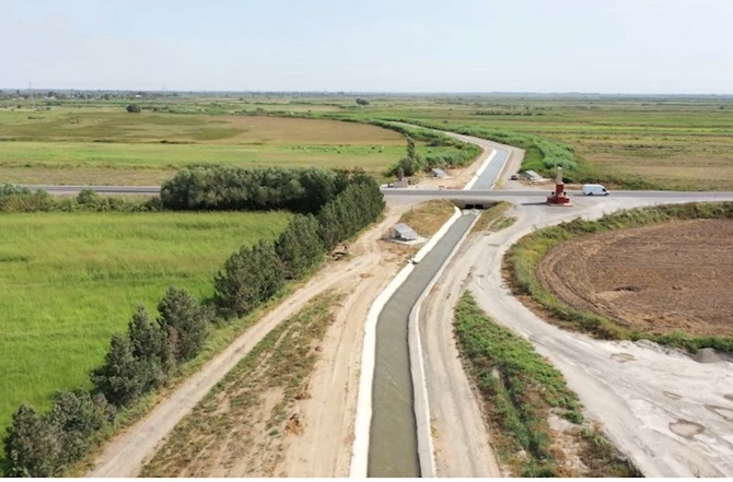 “Boztəpə” kanalı yenidən qurulur — FOTOLAR