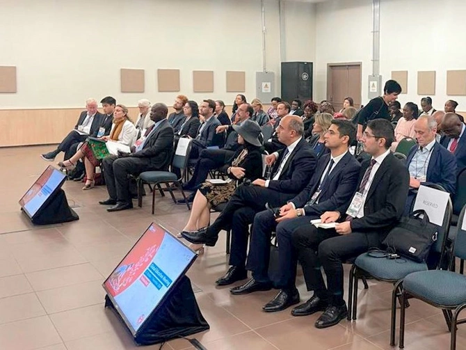 Elm və təhsil naziri UNESCO-nun Qlobal Təhsil Görüşündə çıxış etdi — FOTOLAR