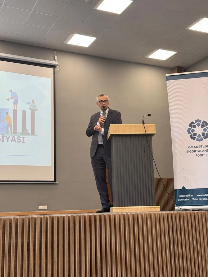 Əmanətlərin Sığortalanması Fondu Qarabağ Universitetində təlim keçirib — FOTOLAR