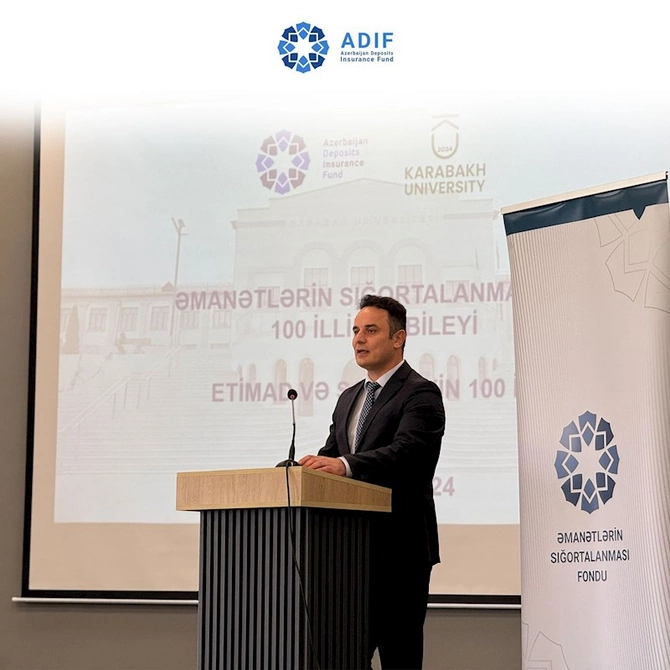 Əmanətlərin Sığortalanması Fondu Qarabağ Universitetində təlim keçirib — FOTOLAR