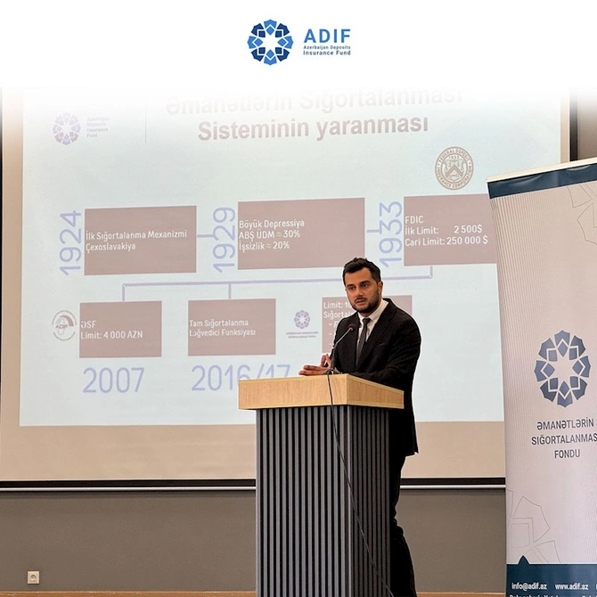 Əmanətlərin Sığortalanması Fondu Qarabağ Universitetində təlim keçirib — FOTOLAR