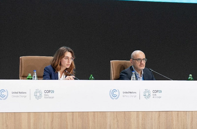 COP29 qlobal iqlim konfransı ərəfəsində nümayəndə heyətləri üçün logistik brifinq təşkil edilib — FOTOLAR COP29 qlobal iqlim konfransı ərəfəsində nümayəndə heyətləri üçün logistik brifinq təşkil edilib — FOTOLAR