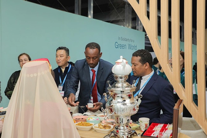 COP29 Blue zonada çay təminatçısı Azerçaydır — FOTOLAR