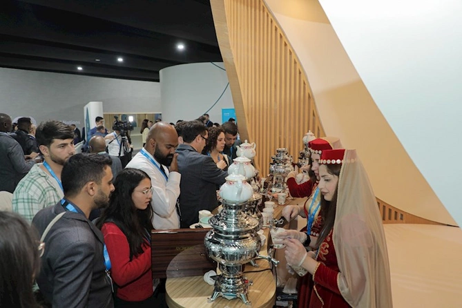 COP29 Blue zonada çay təminatçısı Azerçaydır — FOTOLAR