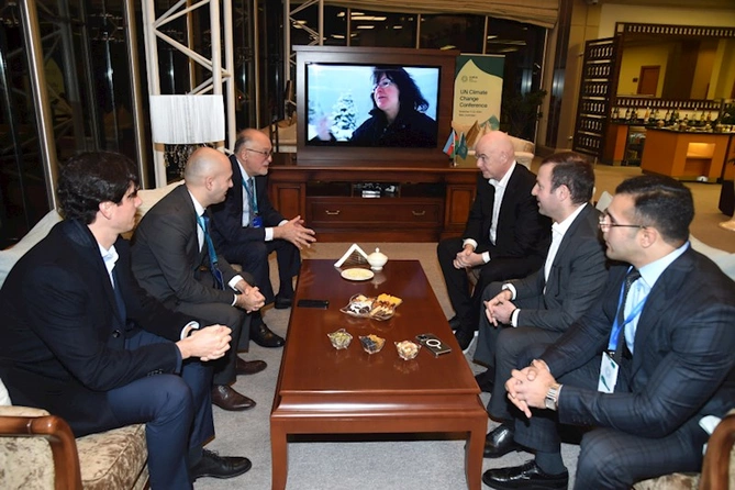 FIFA-nın prezidenti COP29-da iştirak edəcək — FOTO FIFA-nın prezidenti COP29-da iştirak edəcək — FOTO