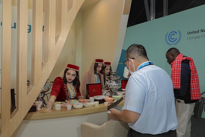COP29 Blue zonada çay təminatçısı Azerçaydır — FOTOLAR