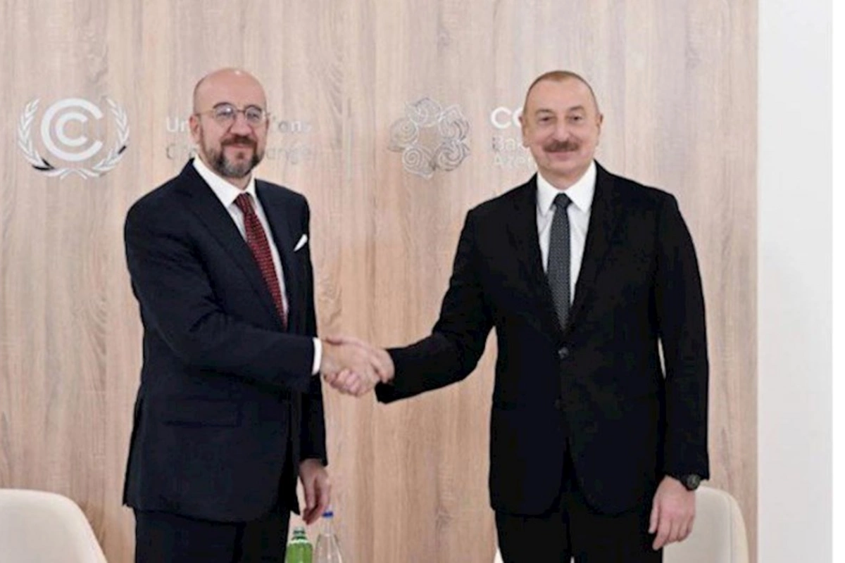 Prezident Şarl Mişellə görüşüb — YENİLƏNİB