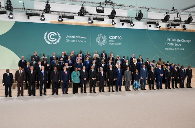 COP29-un Liderlər Sammitində ailə fotosu çəkdirilib — FOTOLAR COP29-un Liderlər Sammitində ailə fotosu çəkdirilib — FOTOLAR
