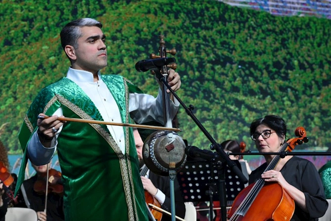 Nümayəndə heyətlərinin şərəfinə Heydər Əliyev Mərkəzində ziyafət verildi — FOTOLAR