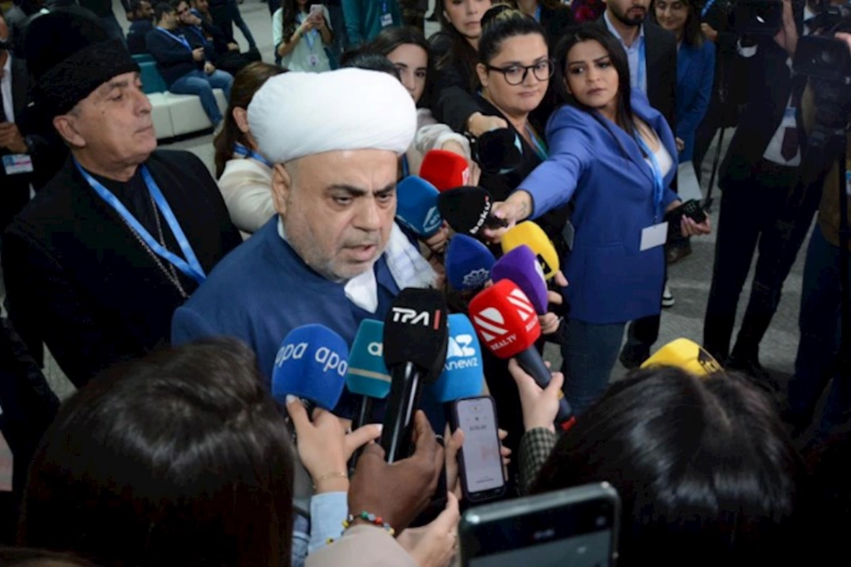 COP29-da dini liderlər də iştirak edir