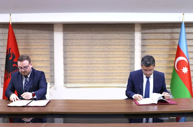 MEDİA və Albaniya Media və İnformasiya Agentliyi arasında Anlaşma Memorandumu imzalanıb — FOTOLAR