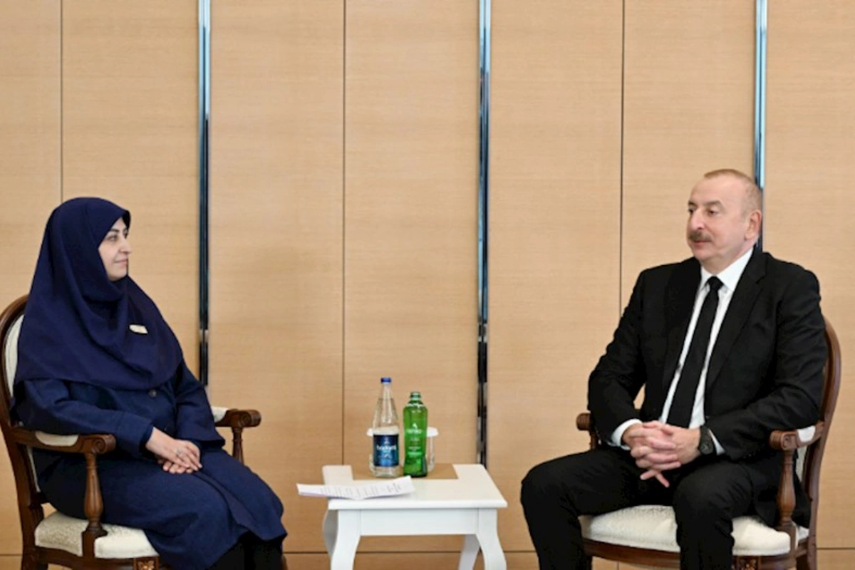 Prezident İranın vitse-prezidenti ilə görüşüb — FOTO (YENİLƏNİB)