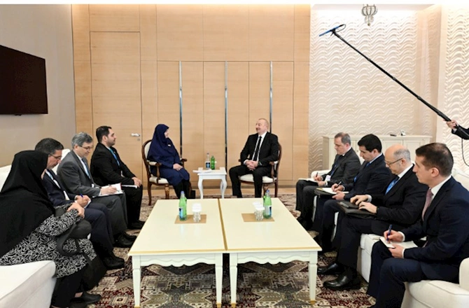 Prezident İranın vitse-prezidenti ilə görüşüb — FOTO (YENİLƏNİB) Prezident İranın vitse-prezidenti ilə görüşüb — FOTO (YENİLƏNİB)