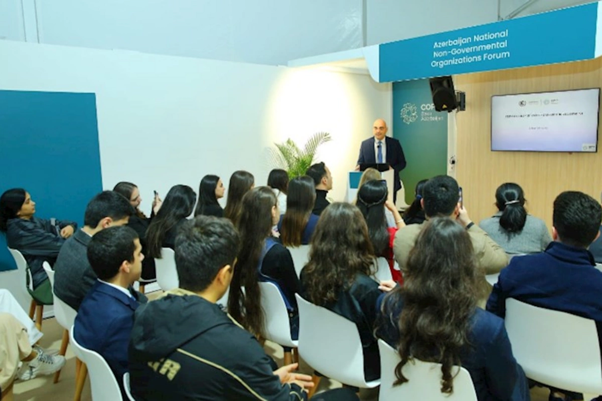 COP29-da iqlim böhranına qarşı fəaliyyətdə QHT-lərin rolu mövzusunda konfrans təşkil edilib