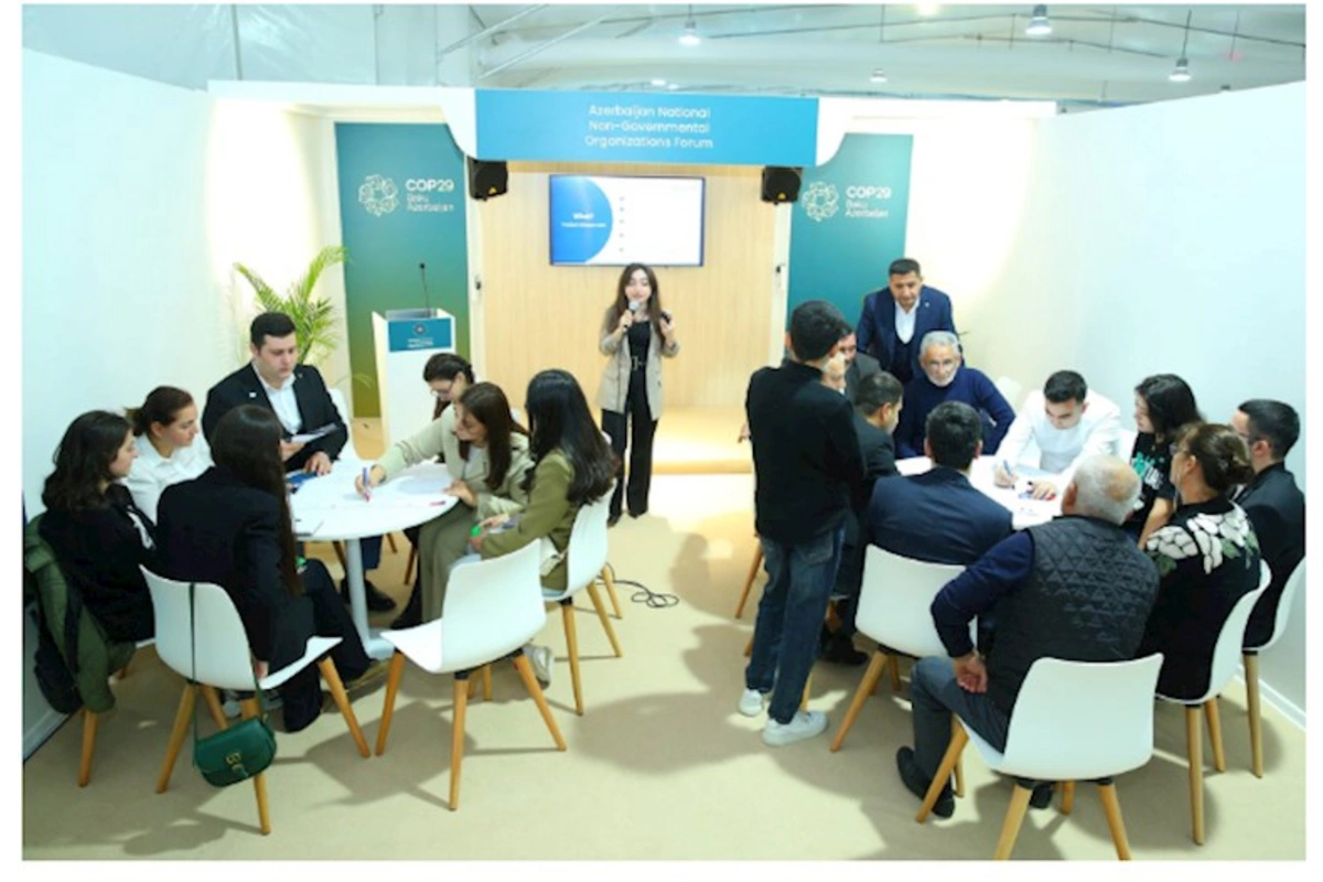 COP29-da iqlim savadlılığı mövzusunda yan tədbir təşkil edilib