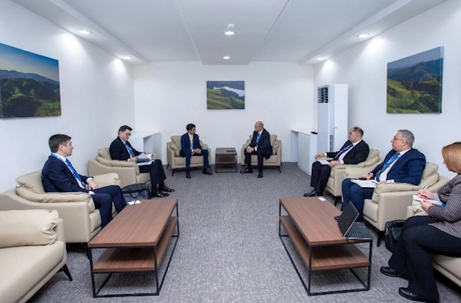 Pərviz Şahbazov COP29 çərçivəsində görüşlər keçirib — FOTOLAR