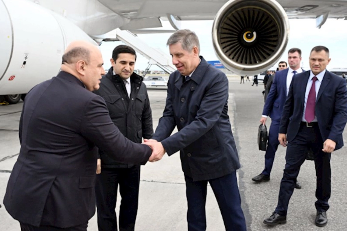 Rusiya Federasiyası Hökumətinin sədri Bakıdadır — FOTO