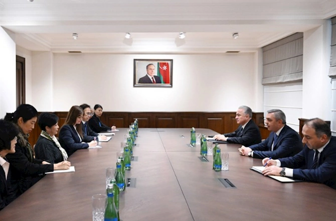 Samir Nuriyev Tokio qubernatoru ilə görüşüb — FOTOLAR Samir Nuriyev Tokio qubernatoru ilə görüşüb — FOTOLAR