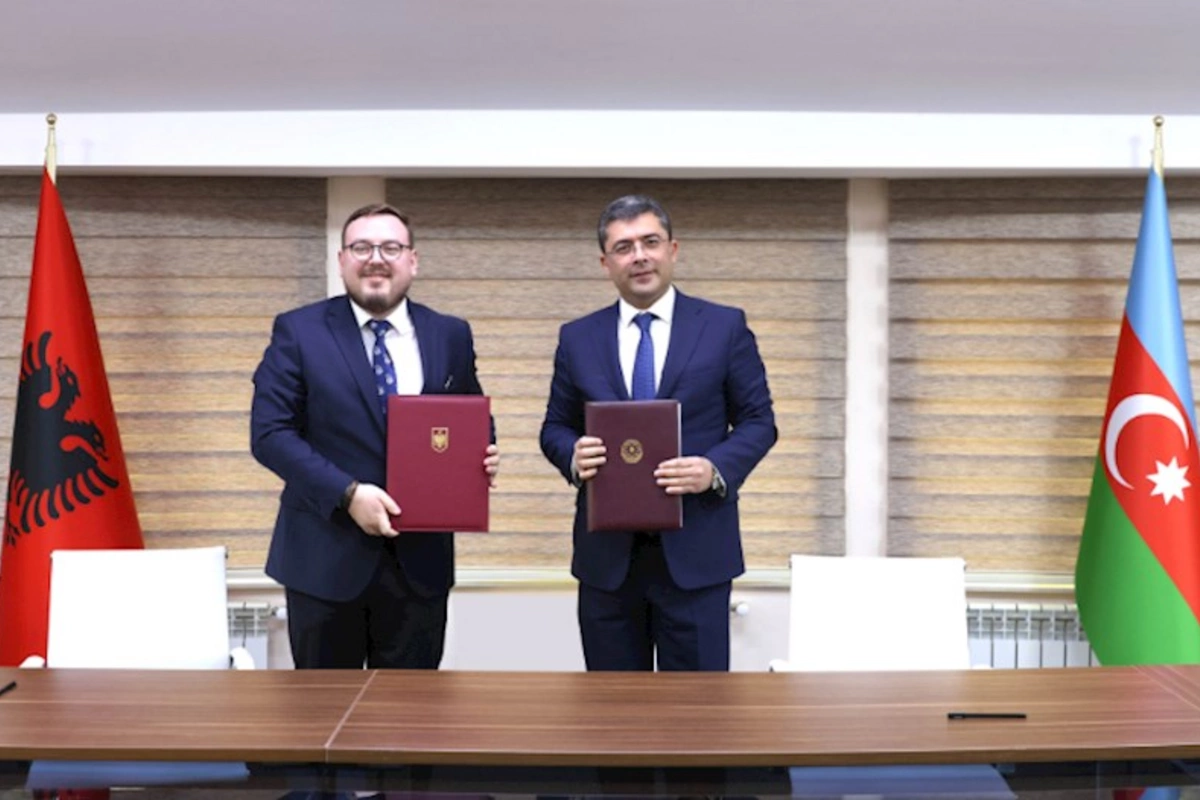 MEDİA və Albaniya Media və İnformasiya Agentliyi arasında Anlaşma Memorandumu imzalanıb — FOTOLAR